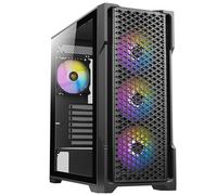 Antec AX90 ATX Mid Tower Tempered Glass Gaming Case ATX - Black - 4 ARGB Fans