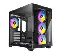Antec C5 ARGB, Black, Mid Tower Chassis w/ Tempered Glass, 7x 120mm ARGB Fans, U