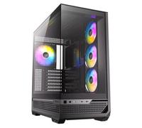 Antec C7 ARGB Dual Chamber Gaming Case 4 RGB Fans ATX / BTF Compatible - Black