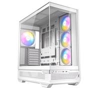 Antec C7 ARGB E-ATX Mid Tower Case - White - 4 ARGB Fans