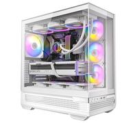 Antec C7 ARGB Mid Tower Tempered Glass PC Gaming Case White