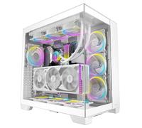 Antec C8 ARGB Full Tower Tempered Glass PC Gaming Case White