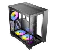 Antec C8 ARGB Gaming Case Glass Side Front E-ATX Dual Chamber Mesh - Black