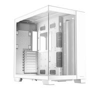 Antec C8 Dual Chamber Full Tower Chassis, White, Tempered Glass, 2x USB 3.0, 1x