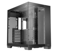 Antec C8 Dual Chamber Full Tower Chassis, Black, Tempered Glass, 2x USB 3.0, 1x