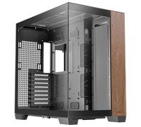 Antec C8 Wood Full Tower Tempered Glass PC Gaming Case Black