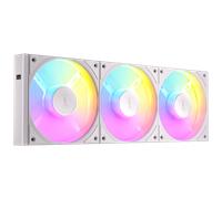 Antec Connect C120 ARGB Reverse 120mm White Fan - Triple Pack
