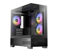 Antec CX500M ARGB, Black, MicroTower Chassis w/ Tempered Glass, 3x 120mm ARGB Fa