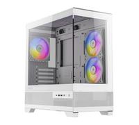 Antec CX500M ARGB MicroATX Tempered Glass White PC Gaming Case