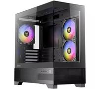 Antec CX500M Micro-ATX Tower Gaming Case - Black - 3 x ARGB Fans / Glass Side