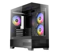 Antec CX500M ARGB MicroATX Tempered Glass Black PC Gaming Case