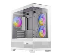 ANTEC CX500M Micro-ATX Tower Gaming Case - White - 3 x ARGB Fans / Glass Side