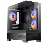 Antec CX500M RGB MATX Gaming Case, Tempered Glass, 3 ARGB Fans - Black