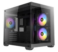 Antec CX600M ARGB micro-ATX Mini Tower Tempered Glass Black PC Gaming