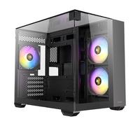 Antec CX600M Trio ARGB Mini Tower Gaming PC Case, Black, ARGB Fans Water Cooling