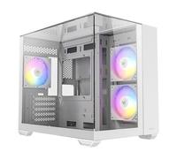 Antec CX600M Trio ARGB, White, Mini Tower Chassis w/ Tempered Glass, 3x 120mm AR