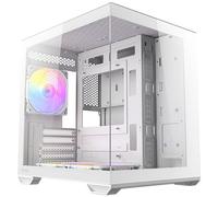 Antec CX60M ARGB Micro-ATX Mini Tower Tempered Glass White PC Gaming C