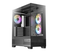 Antec CX700 ARGB, Black, Mid Tower Chassis w/ Tempered Glass, 3x 120mm ARGB Fans