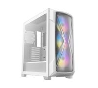 Antec DP505 Gaming Case w/Glass Window, E-ATX, X-Shaped Mesh Front, 3 ARGB Fans, RGB/PWM Controller, LED Control Button, USB-C, White