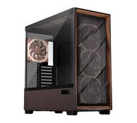 Antec Flux Pro Noctua Edition, Ultra-Quiet High-Performance ATX PC Case | Includes 4x NF-A14x25 G2 2x NF-A12x25 G2 Fans and NA-FH1 Hub, Suitable for Large GPU and PSU, Signature Brown Noctua Accents