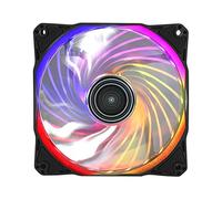 Antec Rainbow 120 RGB 120 mm Illuminated Chassis Fan - Black,0-761345-73017-4