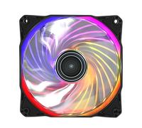 Antec Rainbow 120 RGB 120 mm Illuminated Chassis Fan - Black,0-761345-73017-4