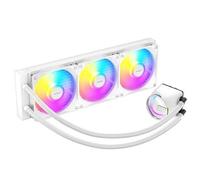 Antec Skeleton 360 ARGB White Liquid CPU Cooler, 360mm Radiator, High-Performance Pump, 3 x 120mm PWM ARGB Fans, Copper Base, Intel LGA 115X/1200/1700/20XX, AMD AM4/AM5, White