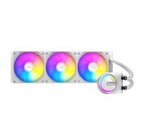 Antec Skeleton 360 ARGB White Liquid CPU Cooler, 360mm Radiator, High-Performance Pump, 3 x 120mm PWM ARGB Fans, Copper Base, Intel LGA 115X/1200/1700/20XX, AMD AM4/AM5, White