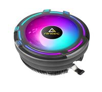 Antec T120 Chromatic Compact Heatsink & Fan, Intel & AMD Sockets, RGB Silent Fan, Black Aluminium Fins, 95W TDP