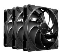 Antec Tranquil 140 PWM 140mm Case Fan - Black - Triple Pack