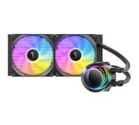 Antec Vortex Lum 240 ARGB CPU Liquid Cooler - 240mm Radiator - ARBG Fans - Black