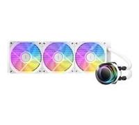 Antec Vortex Lum 360 ARGB CPU Liquid Cooler - 360mm Radiator - ARBG Fans - White