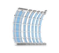 Antec White/Blue PSU Extension Cable Kit - 6 Pack (1x 24 Pin 1x 4+4 Pin 2x 8 Pin 2x 6 Pin)