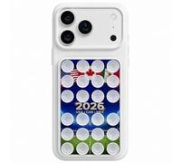 Anteel 2026 World Soccer Cup Fan Phone Grip, Silicone Suction Phone Case Mount for iPhone & Android, Sticky Cell Phone Holder for Selfies, Videos, Mirror, Shower, Gym, Game Day & Watch Party