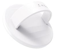 Anteel Magnetic Cellphone Grip Holder, Liquid Silicone Comfy and Portable, Removable Finger Loop Ring Holder for iPhone, Magnetic Loop for Magsafe Phone Case, Patented (White)