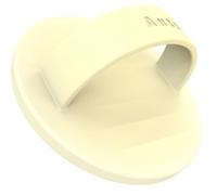 Anteel Magnetic Cellphone Grip Holder, Liquid Silicone Comfy and Portable, Removable Finger Loop Ring Holder for iPhone, Magnetic Loop for Magsafe Phone Case, Patented (Light Yellow)