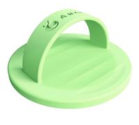 Anteel Magnetic Phone Grip, Liquid Silicone Comfy and Portable, Removable Finger Loop Ring Holder for iPhone, Strong Magnetic Attraction, Compatible with Magsafe, Patented (Light Green)