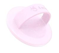 Anteel Magnetic Phone Grip, Liquid Silicone Comfy and Portable, Removable Finger Loop Ring Holder for iPhone, Strong Magnetic Attraction, Compatible with Magsafe, Patented (Pink Glitter)