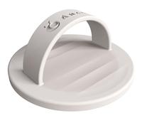 Anteel Magnetic Phone Grip, Liquid Silicone Comfy and Portable, Removable Finger Loop Ring Holder for iPhone, Strong Magnetic Attraction, Compatible with Magsafe, Patented (Stone)