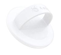 Anteel Magnetic Phone Grip, Liquid Silicone Comfy and Portable, Removable Finger Loop Ring Holder for iPhone, Strong Magnetic Attraction, Compatible with Magsafe, Patented (White Glitter)