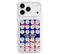 Anteel USA 250th Anniversary Phone Grip, Patriotic Silicone Suction Phone Mount for iPhone & Android, Hands-Free Sticky Holder for Selfies, Videos, Mirror, Shower, Gym, July 4th Gift