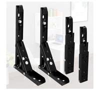 ANTEISI Locking Hinges 90 Degree,8 in Folding Shelf Brackets Hinges 4 Pcs,90 Degree Self-Locking Folding Hinge,Save Space Drop Leaf Table Hinge,Suitable for Living Room,Study,Store,RV,etc