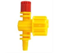 Antelco Vari-Jet™ 360° x 18 Red Cap/Yellow Base - Designed to Deliver Water efficiently and uniformly to Plants and ensures Moisture reaches The Roots While Minimizing Water Waste. (Pack of 1)