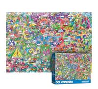 Antelope - 1000 Piece Puzzle for Adults, Cat Campsite Jigsaw Puzzles 1000 Pieces, High Resolution, Matte Finish, Smooth Edging, No Dust Creative Artistic Puzzle