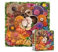 Antelope - 1000 Piece Puzzle for Adults, Mushroom - Jigsaw Puzzles 1000 Pieces, High Resolution, Matte Finish, No Dust