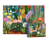 Antelope - 1000 Piece Puzzle for Adults, Whisper of Cactus Jigsaw Puzzle by Lynn Weilin, Cactus Puzzles