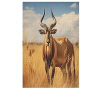 Antelope 1000 Pieces Jigsaw Puzzles For Adults Suitable For Children 12 And Up Wooden Puzzle (78×53cm)