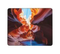 Antelope Canyon Mouse Pad Waterproof Gaming Mousepad for Office Computer Mousepads for Desk Pad with Non-Slip Rubber Base Washable Cloth Mouse Mat 10 x 12 inch