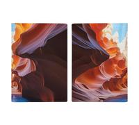 Antelope Canyon Passport Holder, ID Card Protector Case Passport Holder with Slot Passports Travel Wallet Document Cover for Women And Men