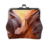 Antelope Canyon Printing Lightweight Minimalist Wallet, Compact Coin Pouch for Gym Visits and Errands